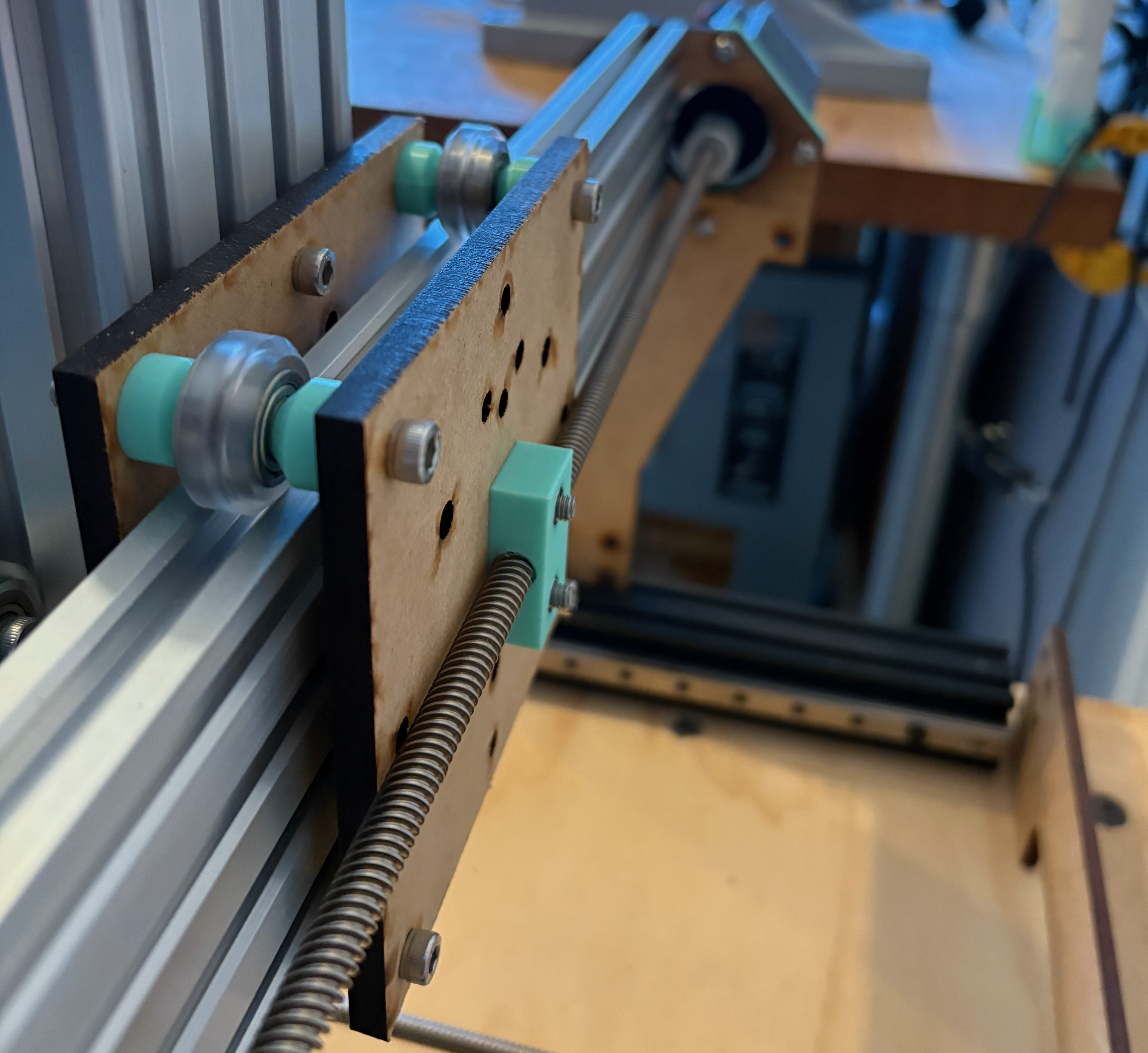 CNC x-axis
