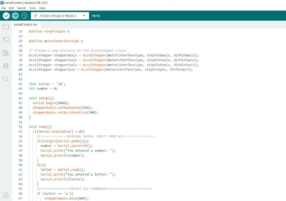 Project code